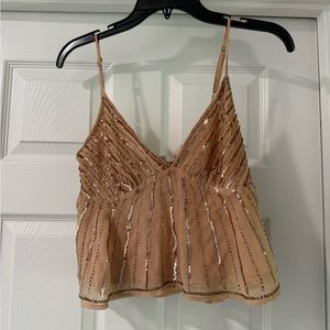 Women’s sequins tank top
